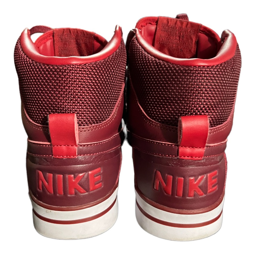 Vintage RARE Nike Delta Force High AC Sneakers Red 370424 661 Mens Sz 7.5 - Picture 5 of 6
